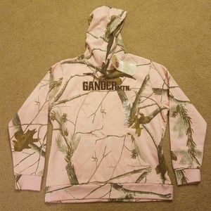 NWT Pink Camo Realtree Pullover Hoodie Sz - L